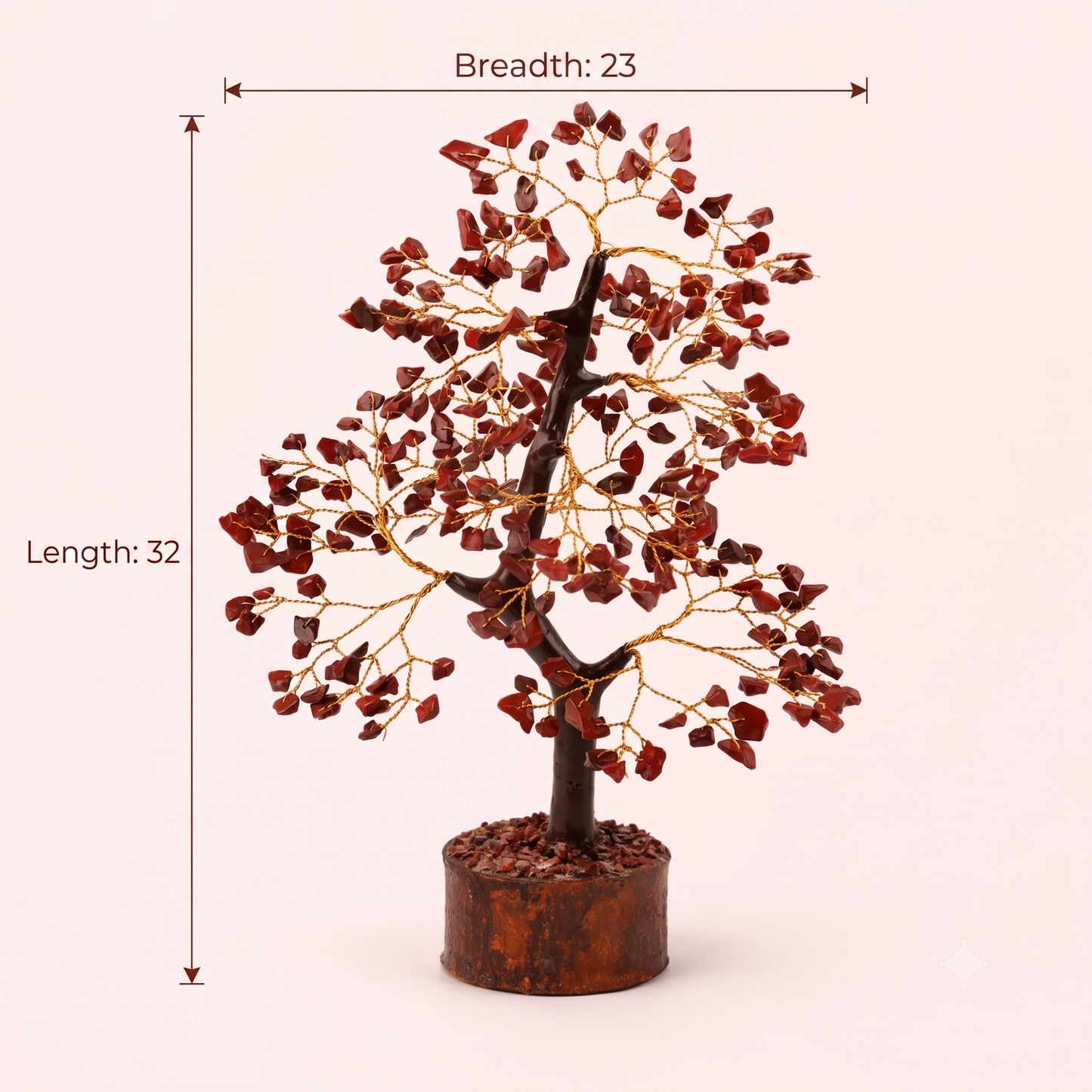 RED JASPER TREE 300 BEADS