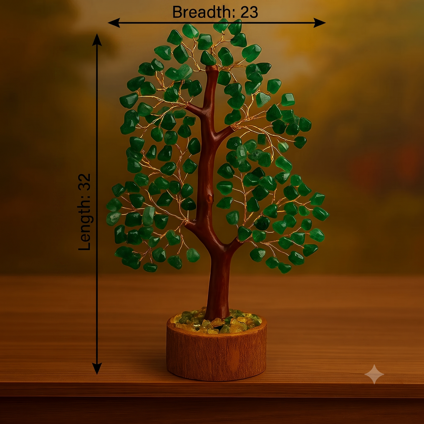 GREEN AVENRTURINE TREE 300 BEADS