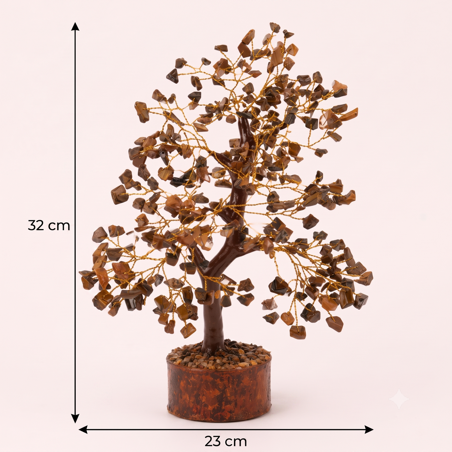 TIGER EYE TREE 300 BEADS