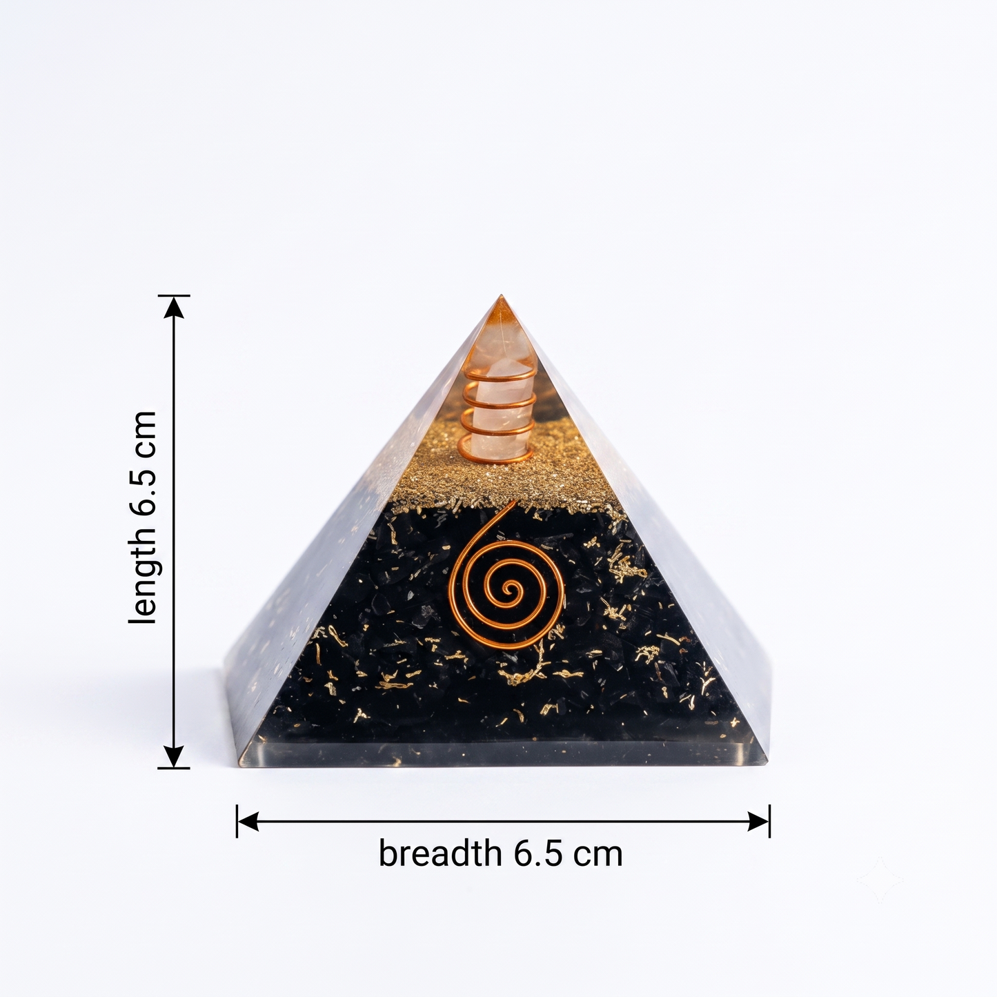 Black Tourmaline Pyramid