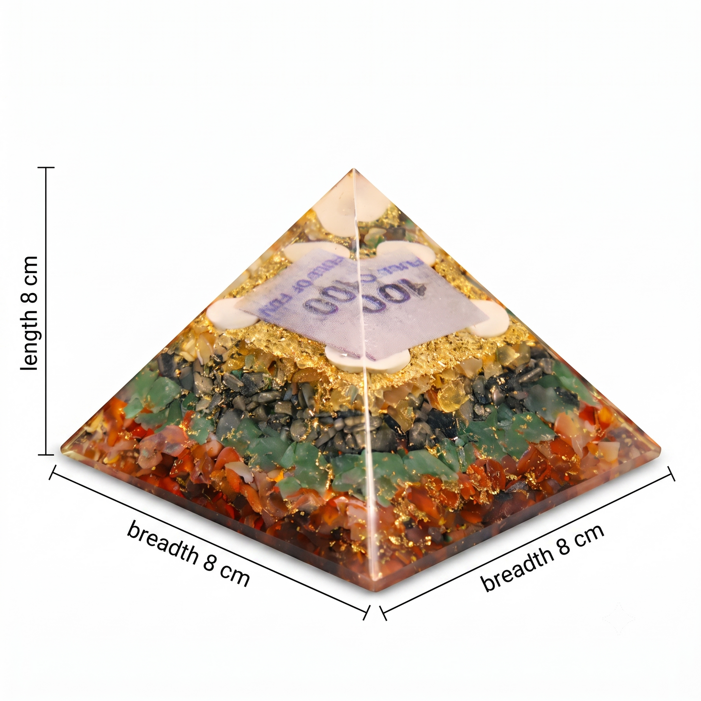 Money Magnet Crystal Pyramid