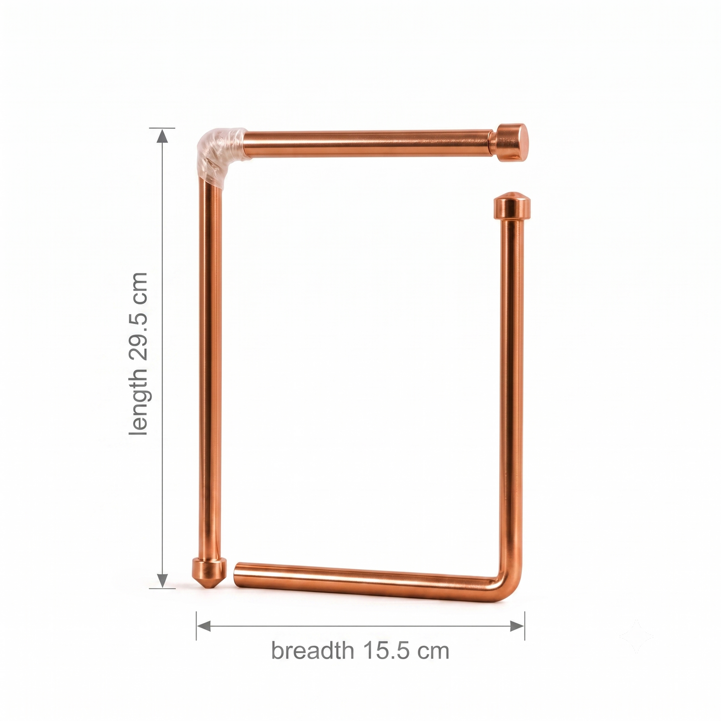 Copper L Shape Dowsing Rods for Vastu & Energy