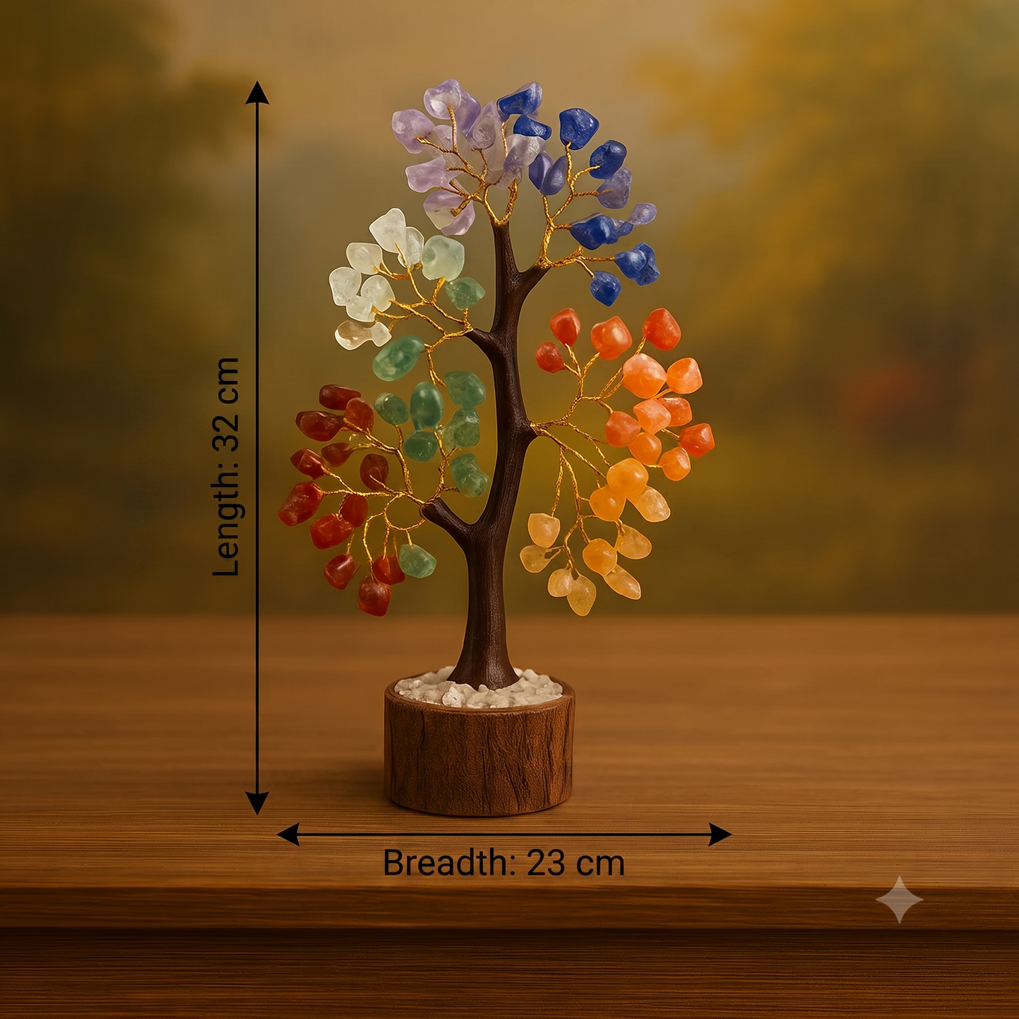 SEVEN CHAKRA TREE 300 BEADS