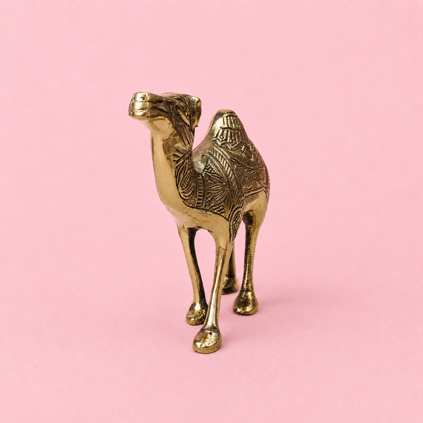 DESIGN CAMEL STATUE BRASS