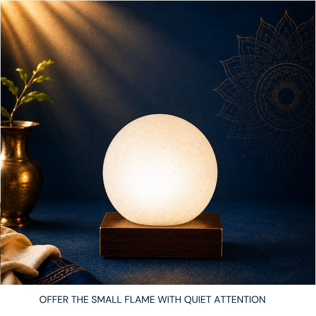 Round Salt Lamp