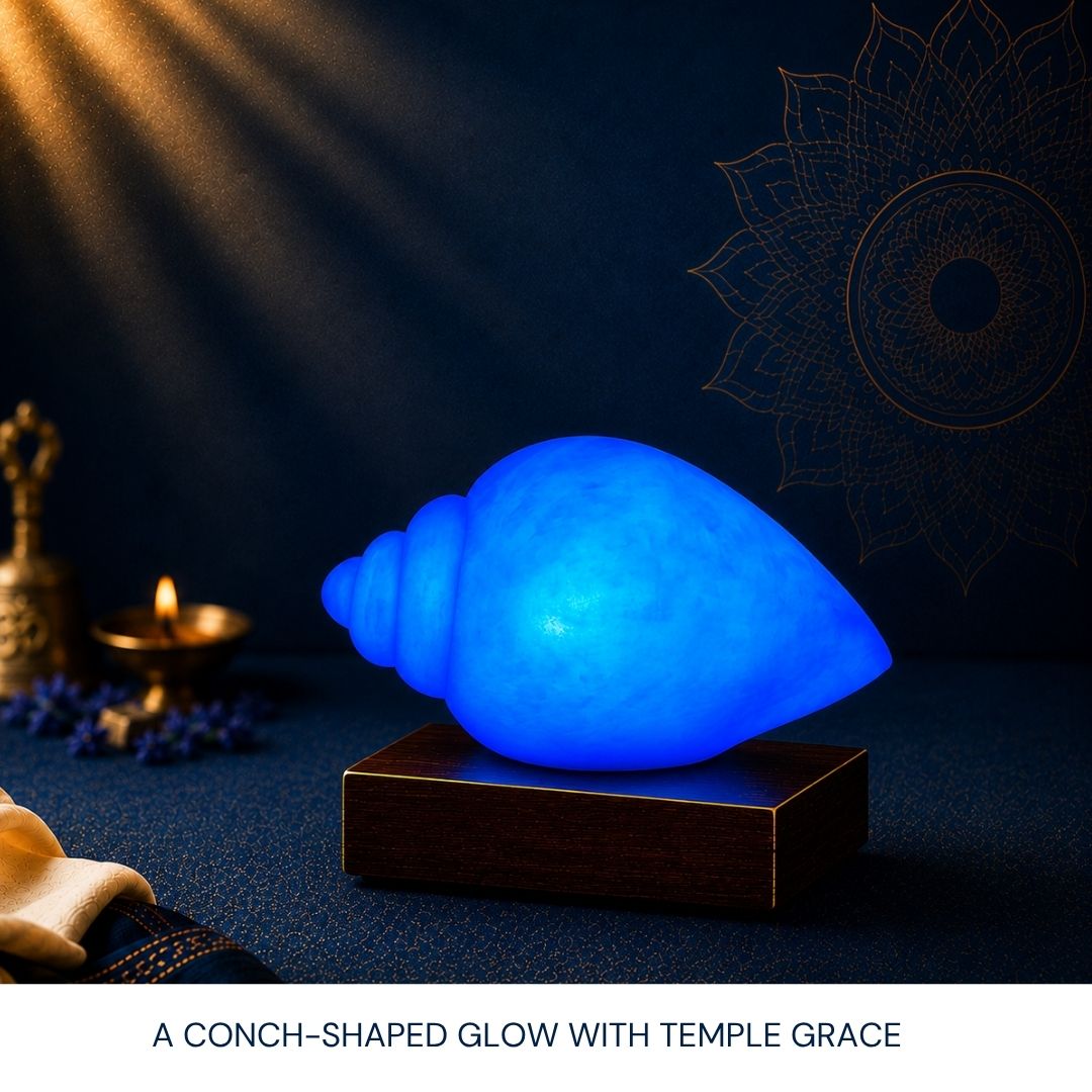 Shankh Salt Lamp