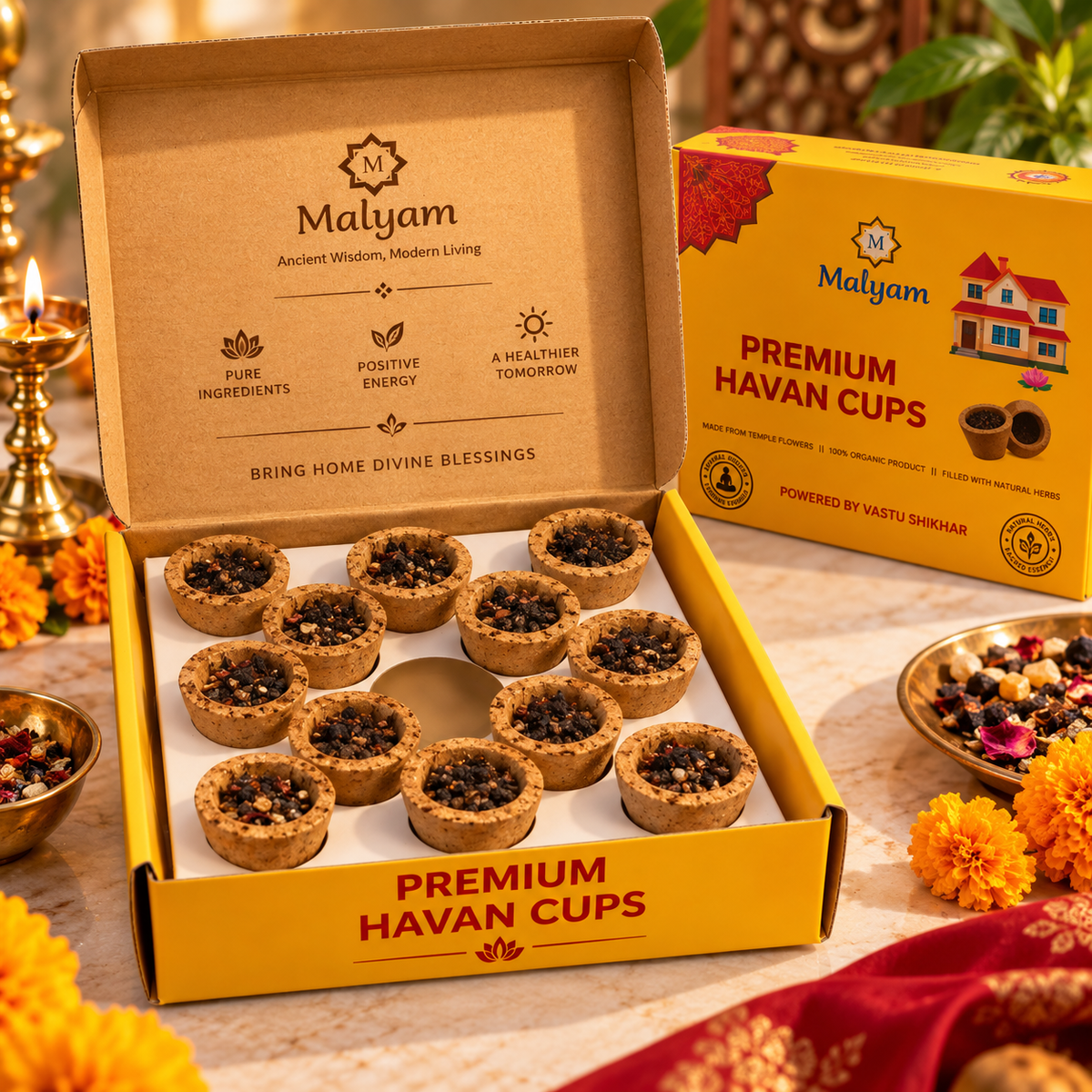 Havan Cup – 12 Premium Pieces