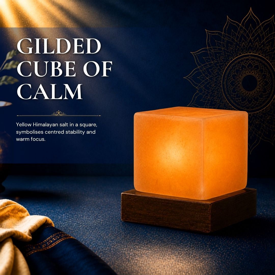 Square Salt Lamp