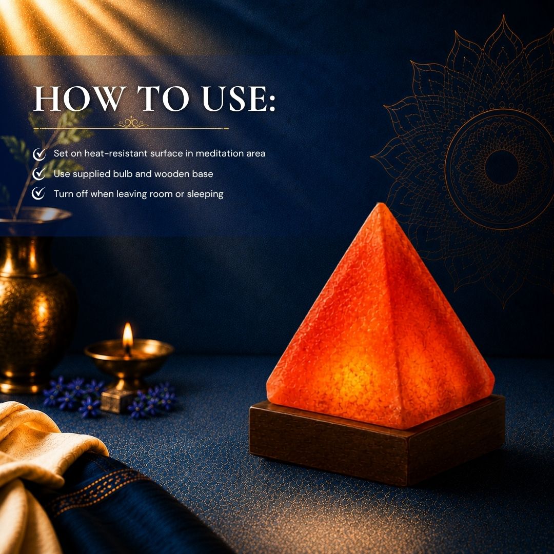Triangle Salt Lamp