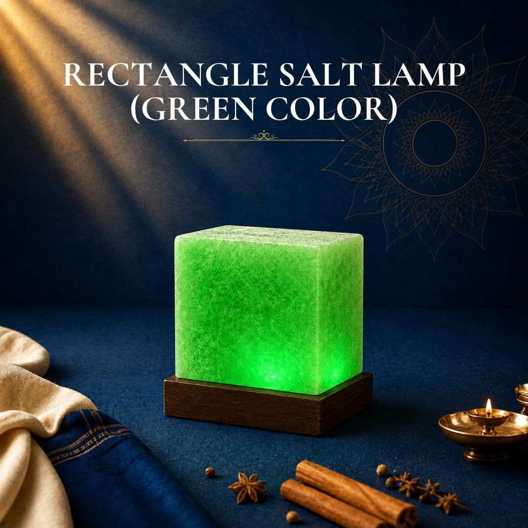 Rectangle Salt lamp