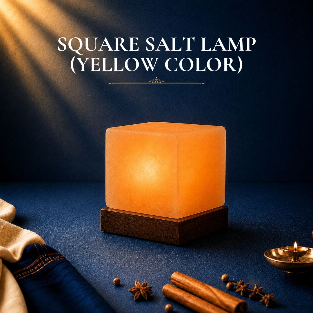 Square Salt Lamp