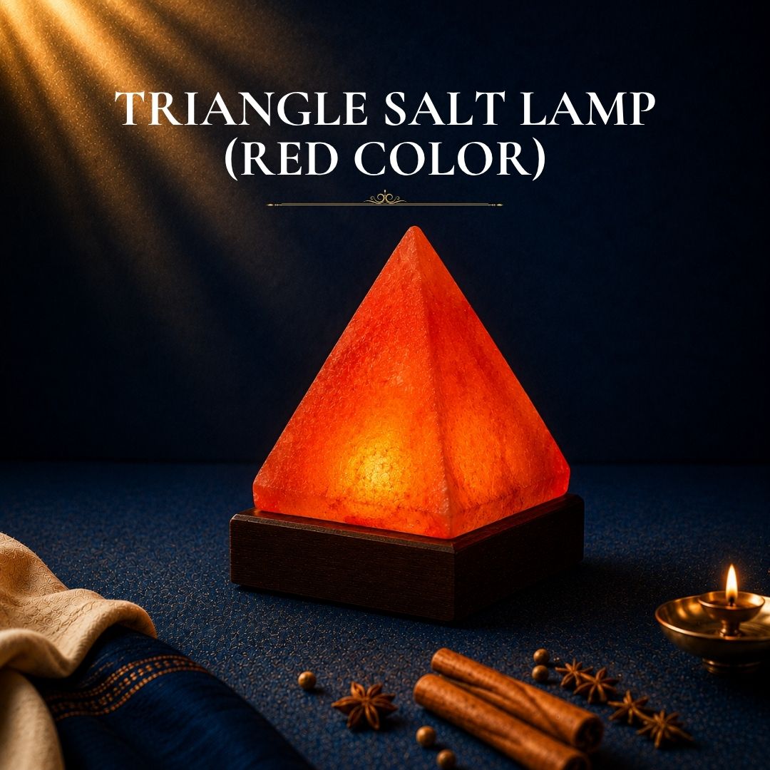 Triangle Salt Lamp